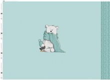 French Terry - Emmapünktchen Herr Pfeiffer & Pinguplatsch